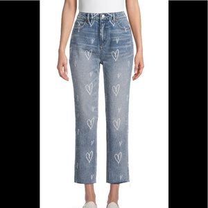 Super High-Rise Slim Straight Jeans